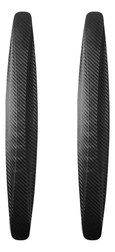 2x Protectores Universales De Parachoques De Coche Negro