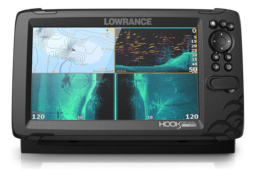 Lowrance Hook Reveal 7 Tripleshot - Buscador De Peces De 7 Pulgadas Con Transductor Tripleshot, Mapeo Interior C-map Us Precargado