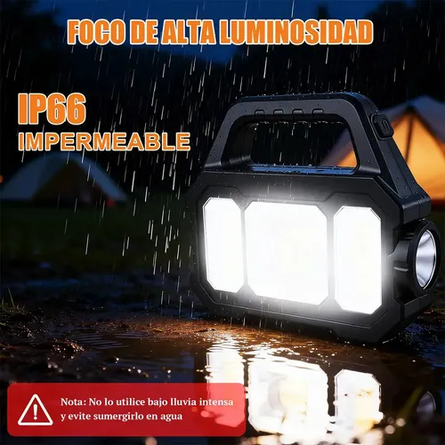 2 Lanternas De Acampamento Led Solar De Alto Brilho^ | MercadoLivre