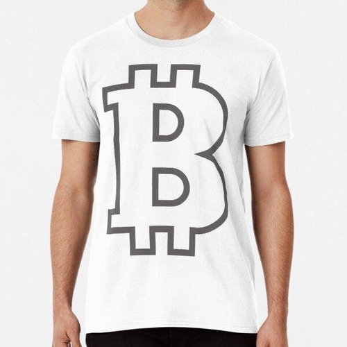 Remera Btc Bitcoin Algodon Premium