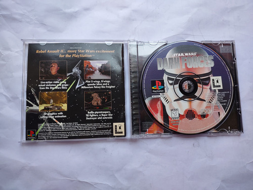 Star Wars Dark Forces Ps1 Playstation 1 Ps2 Ps3 (Usado)