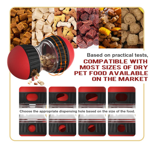 Rompecabezas De Comida Para Perros Ajustable Y Juguete