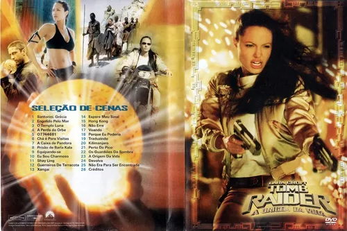 Dvd Lara Croft Tomb Raider Origem Da Vida Dublado