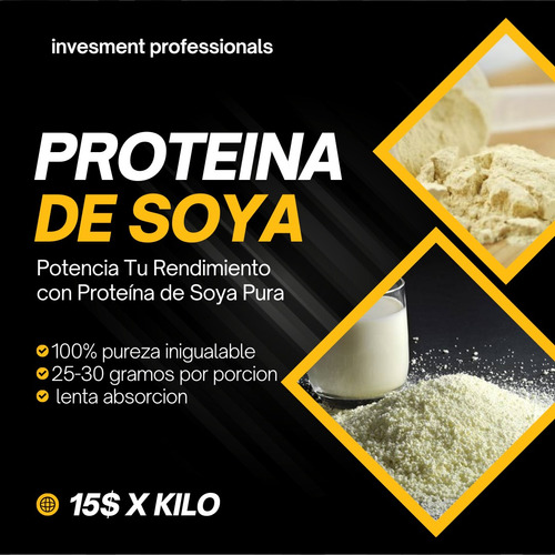 Proteina De Soya Pura