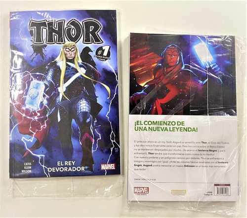 Thor Vol 05 El Rey Devorador Donny Cates Panini En Stock