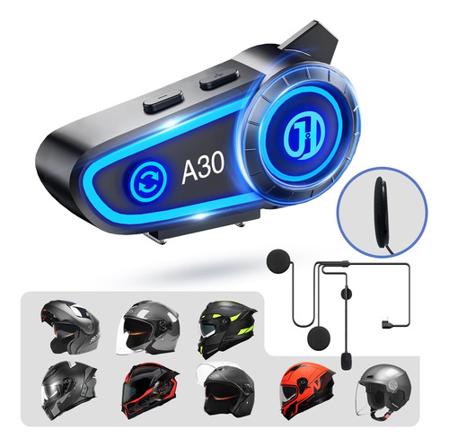 Altavoces Casco Motocicleta Casco Casco Bluetooth Respuesta