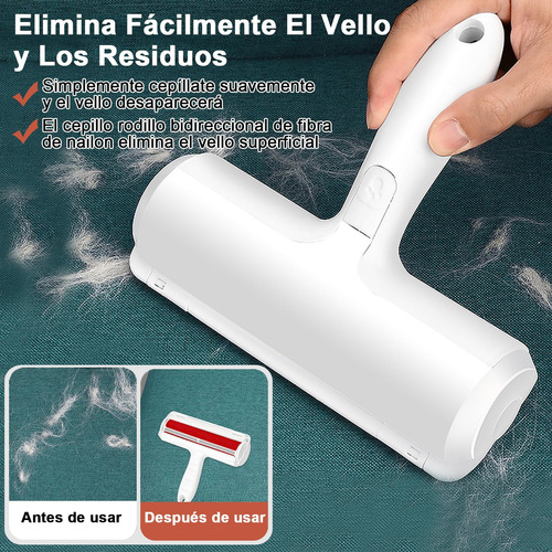 Juego De 2 Cepillos De Limpieza For Quitar El Pelo De