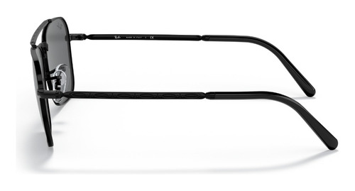 Lentes De Sol New Caravan En Negro Y Gris Ray Ban