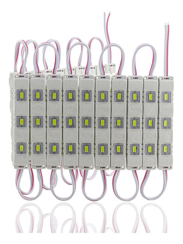 200x Modulo Led 5730 Injetado Profissional Classe A 12v