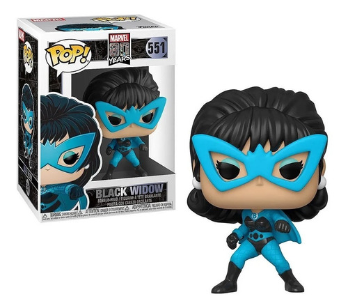 Funko Pop! 551 Black Widow Marvel 80y Viuda Negra Candos