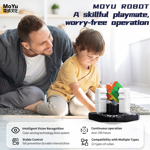 Nuevo Robot De Resolución De Cubos Inteligente Con Reconocim