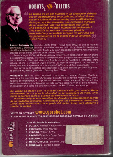 Perihelion ; Robots & Aliens 5 William F Wu , Isaac Asimov. (Usado)
