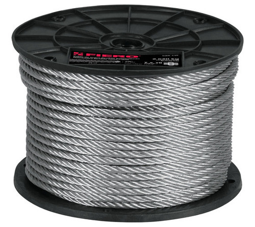 Cable Flexible De Acero 1/4' 75m Producto Marca Fiero