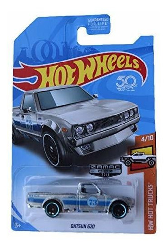 Ruedas Calientes Zamac Datsun 620, Hot Trucks Series Gmqmc