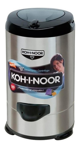 Imagen 2 de 2 de Secarropas centrífugo Koh-i-noor Acero Inoxidable A-665 eléctrico 6.5kg acero inoxidable 220V