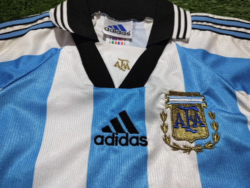 Camiseta Selección Argentina 1998 Niños (Usado)