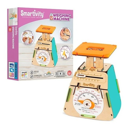 Puzzle 3d Funcional Smartivity Bascula Weighing Machine -diy