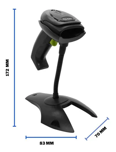 Lector De Códigos De Barras Usblaser Lineal Sat Ld101rf Plus
