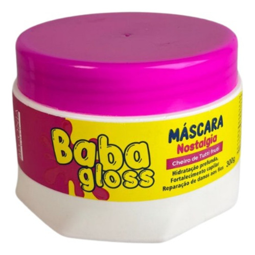 Hidratação Baba Gloss Nostalgia Tutti-frutti Kit Capilar