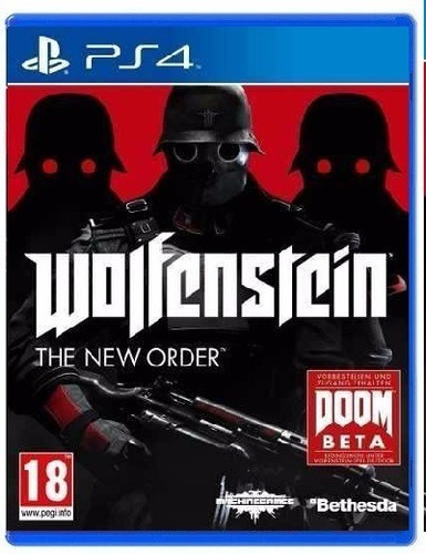 Wolfenstein The New Order Midia Fisica Original Lacrado Ps4