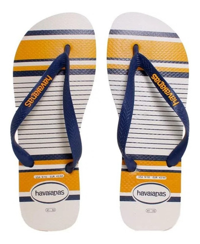 Ojotas Havaianas Top Nautical Tricolor Original Unisex