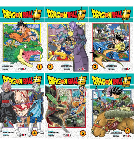 Ivrea - Dragon Ball Super - Pack Tomos Editados A La Fecha !