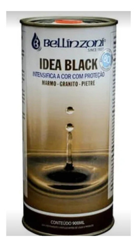 Idea Black Bellinzoni 900ml Impermeabiliza Intensifica A Cor