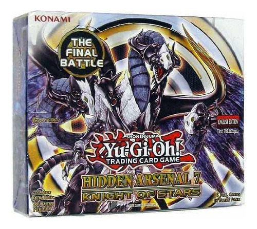 Yugioh Hidden Arsenal 7 Booster Box 24 Paquetes - Konami