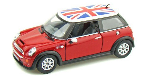 5  Mini Cooper (bandera Roja Británica).