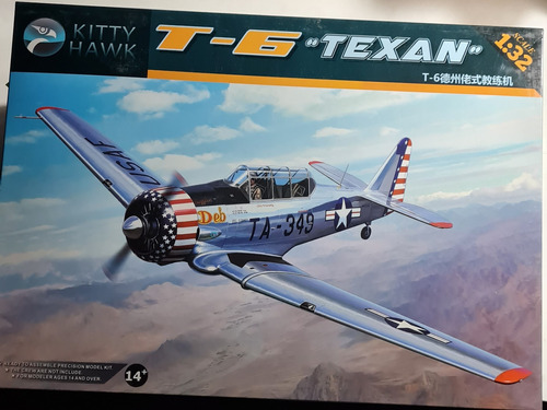 Imagen 1 de 2 de Kitty Hawk T-6 Texan 1/32 Rdelhobby Mza