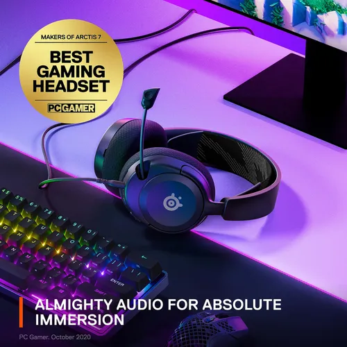 Auriculares Para Juegos Steelseries Arctis Nova 1 Hi-fi 360°