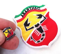 Comprar Pin Lote Parche Fiat Abarth 600 Insignia Registro Abarth