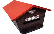 Comprar Caixa De Correio Madeira Jardim Condomínio Artesanal Carta