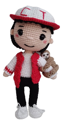 Muñeco Amigurumi Personalizado Tejido A Mano