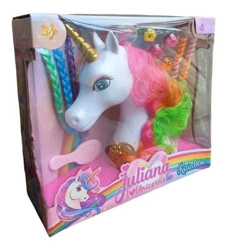 Imagen 2 de 8 de Juliana Cabeza Unicornio Peinados Trenzas Love Unicorns Edu