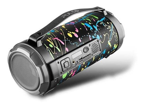 Imagem 3 de 5 de Caxa De Som Pulse Bazooka 120w Bt/aux/sd/usb/fm Led Sp362