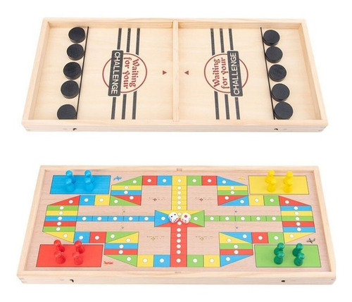 Juego Tejo Y Ludo 2 En 1