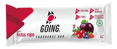 Barra Going Endurance Sabor Frtutos Rojos X 60g