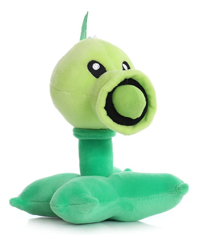 Peluche Plantas Vs Zombies Pvz Lanza Guisantes 18cm Color Lanzaguisante Verde