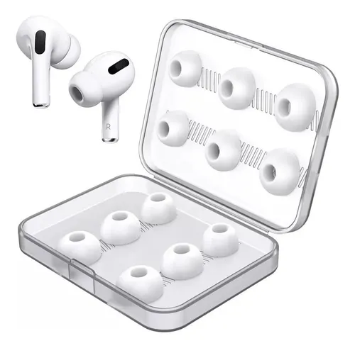 6 Pares De Almohadillas De Silicona Para AirPods Pro 1 2 Meses