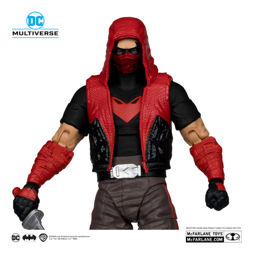 Red Hood (dawn Of Dc) Mcfarlane Toys (Usado)