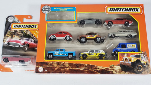 Matchbox Pack De 9 Volkswagen Golf Bettle, Camaro, Silverado