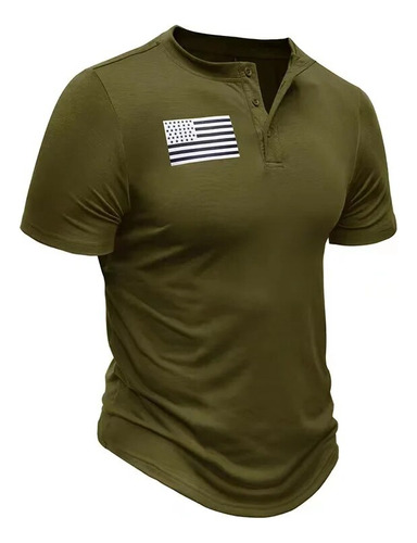 Camiseta Táctica Militar Para Hombre, Camiseta De Manga Cort