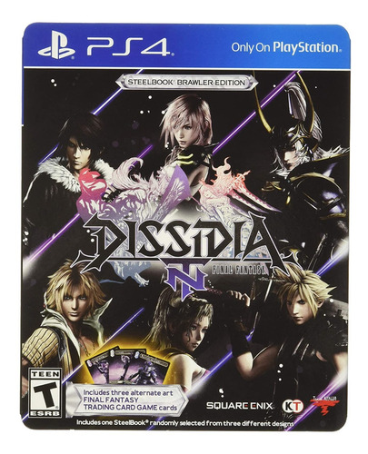 Dissidia: Final Fantasy Nt Steelbook Brawler Edition Ps4