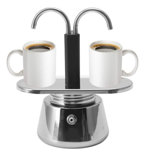 Gowenic Moka Pot - Cafetera Clásica Italiana Para 2 Tazas, 3