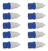 Comprar Kit 10 Plugs Industrial Femea + 10 Plugs Industrial Macho
