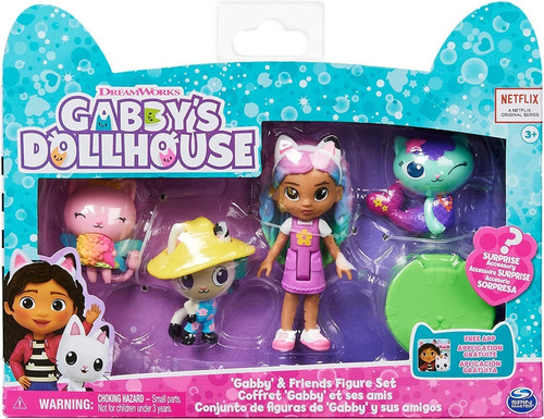 Conjunto De Figuras Gabby Y Sus Amigos - Gabby's Dollhouse