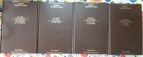 4 Tomos Summa Literaria Mario Vargas Llosa N* 5, 13, 17 Y 24