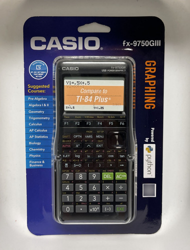 Calculadora Graficadora Casio Fx-9750giii Nueva Sellada