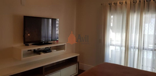 Imagem 1 de 15 de Apartamento Com 3 Dormitórios À Venda, 186 M² Por R$ 1.800.000,00 - Anália Franco - São Paulo/sp - Av4050